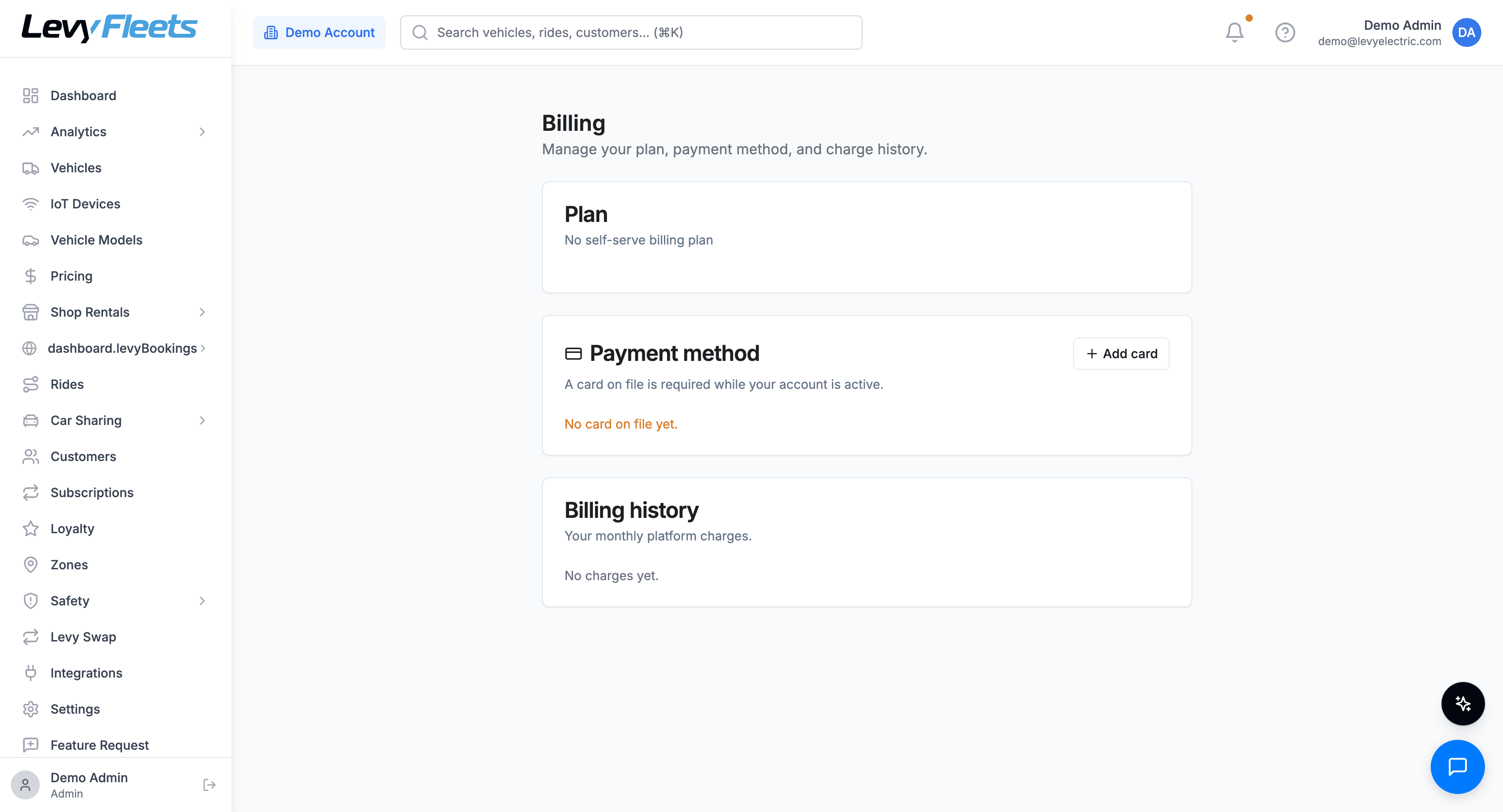 Partner revenue-share and payout summary