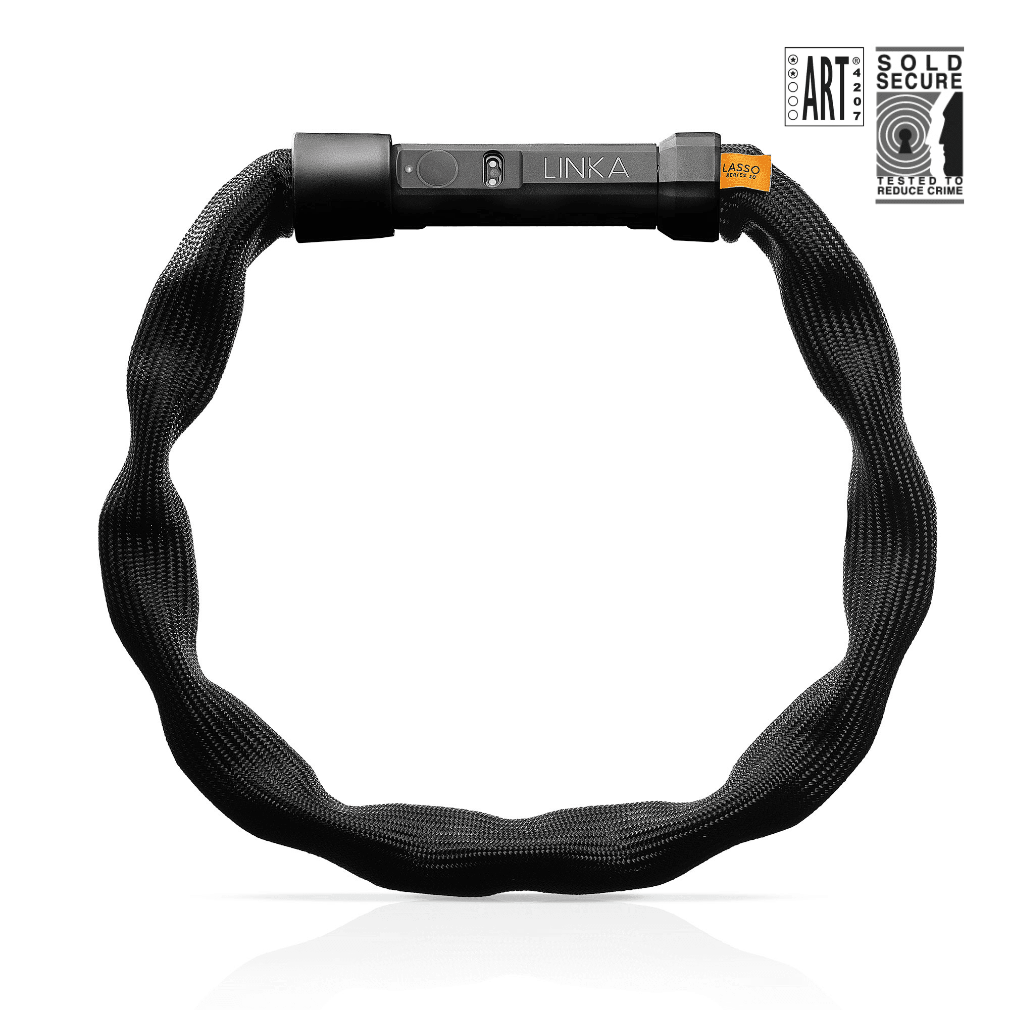 LINKA LASSO 10 smart chain lock from the official LINKA product page