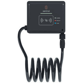 Sentinel smart steel cable lock from the official Sentinel hardware page