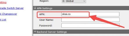 APN Configuration