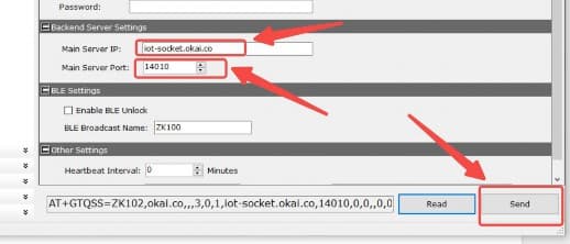 Configuration Send Confirmation