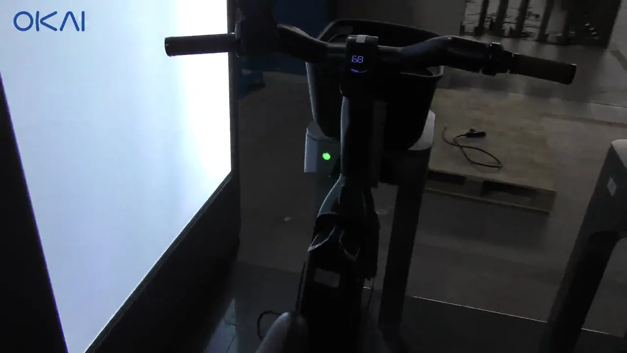 Charging-station display during commissioning