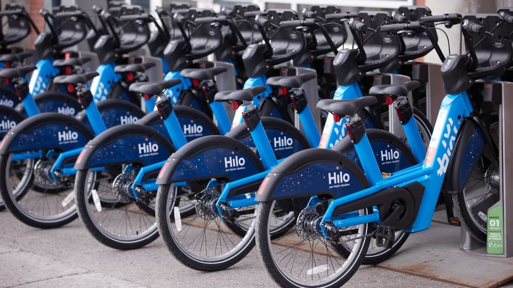 PBSC E-FIT bikeshare docking station