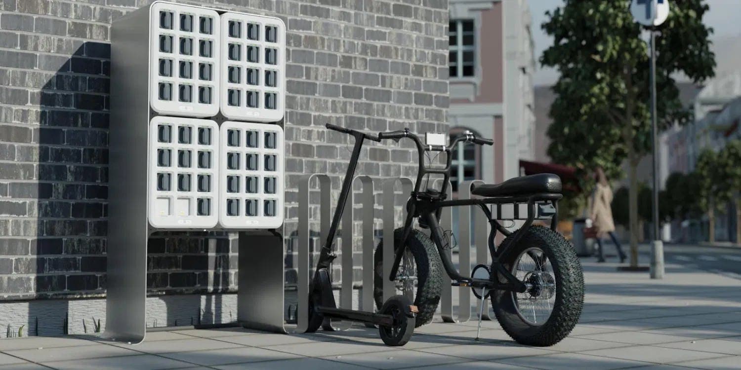 Teleport Mobility Battery Swap Kiosk - Primary view