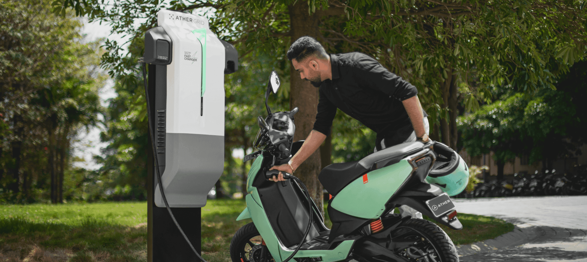 Ather Grid fast charging point
