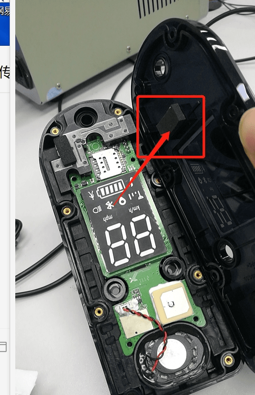 Cushion placement on IoT cover