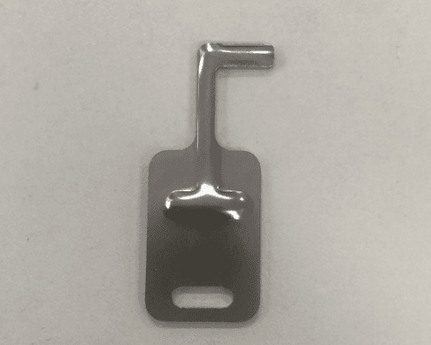 Key required for manual battery compartment opening