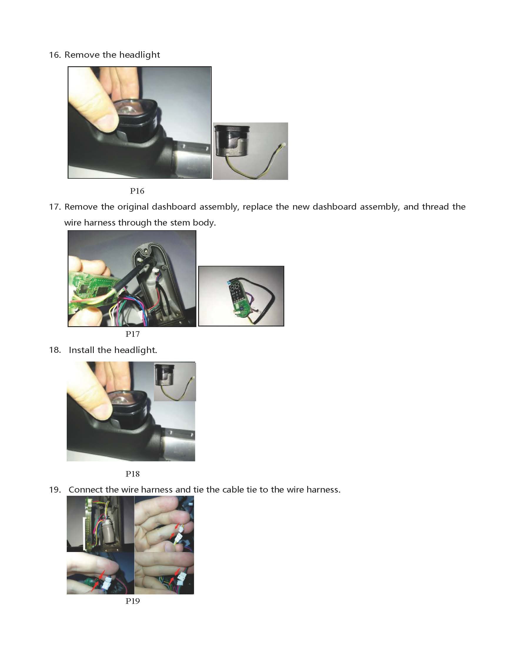 Display panel replacement - Step 6