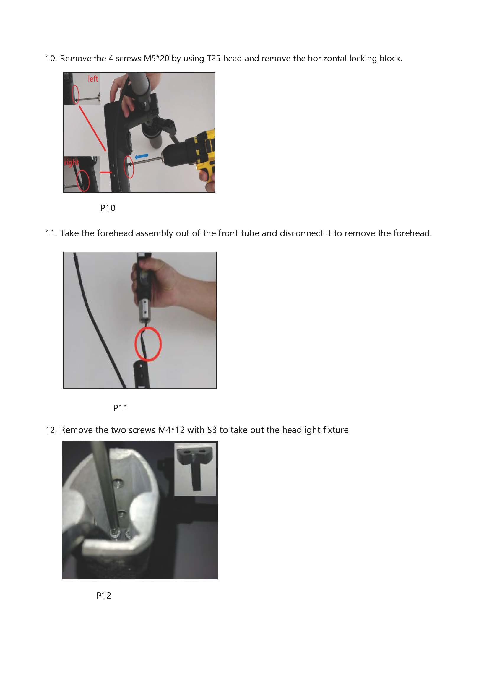 Display panel replacement - Step 4