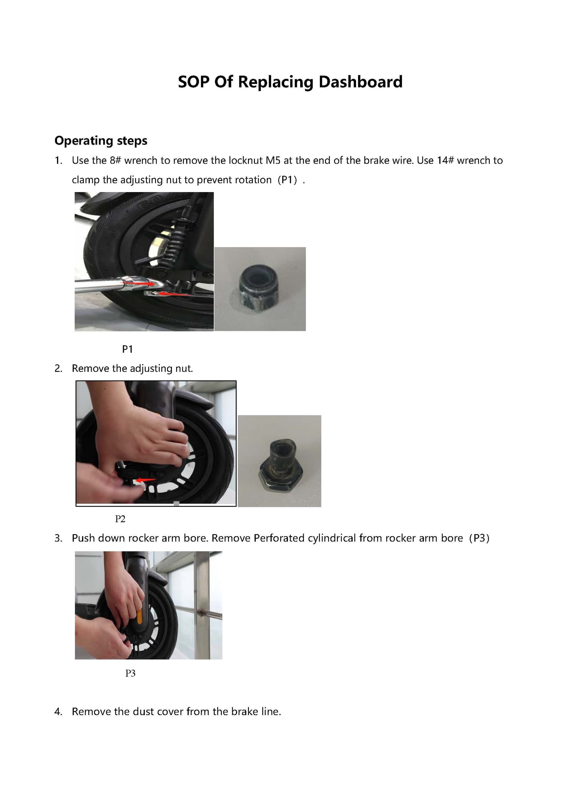 Display panel replacement - Step 1