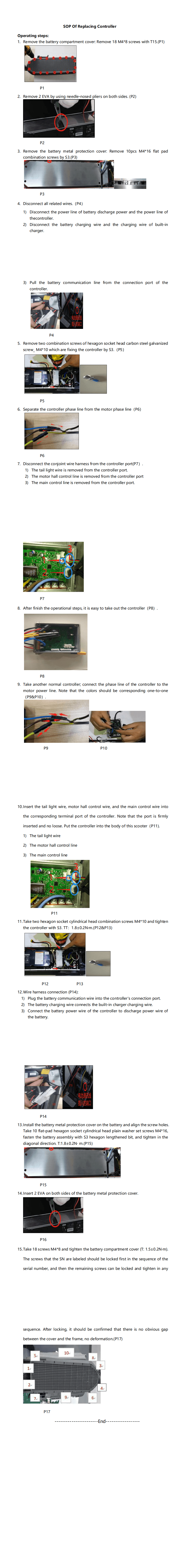 SOP - Replace Controller (MAX) - Visual SOP