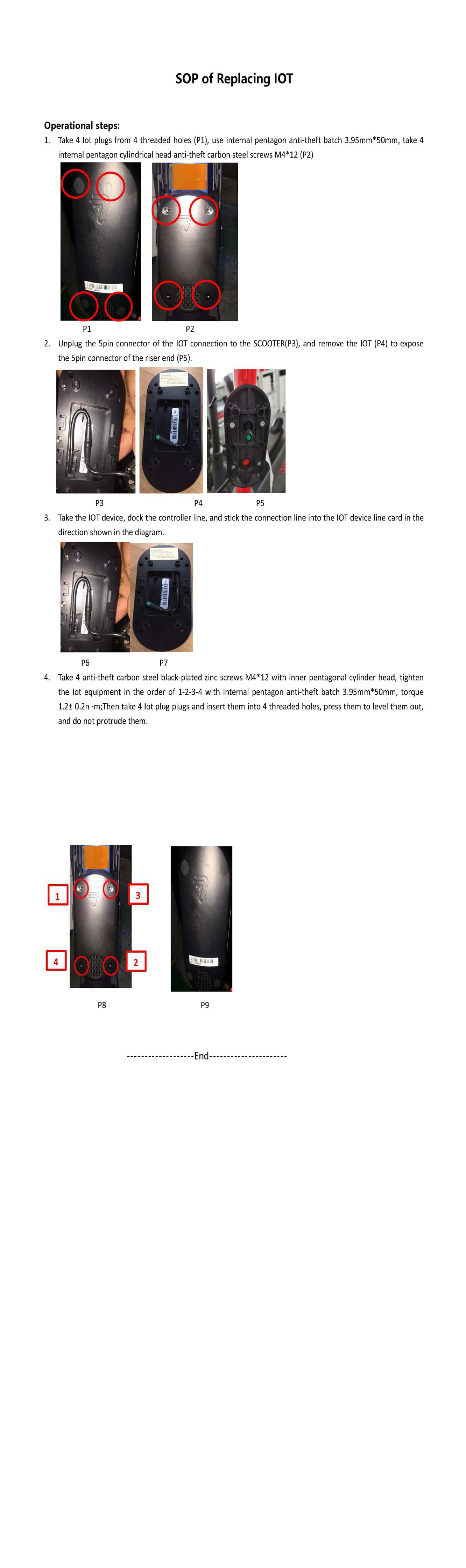 SOP - Replace IoT Module (MAX) - Visual SOP