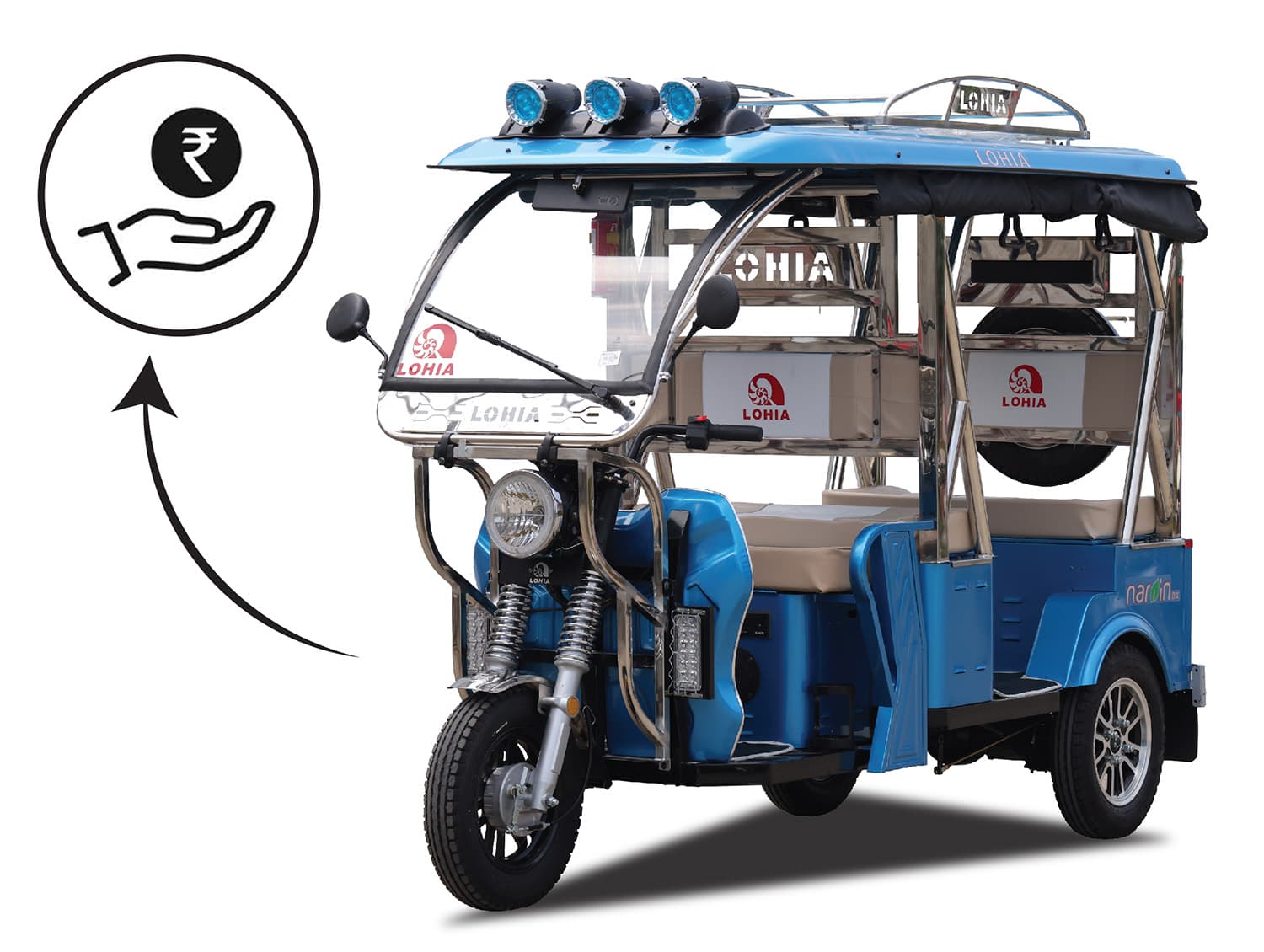 Lohia Auto Lohia Narain DX - side profile view