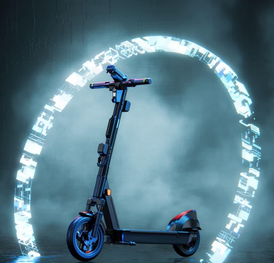 OKAI ES500 - side profile view