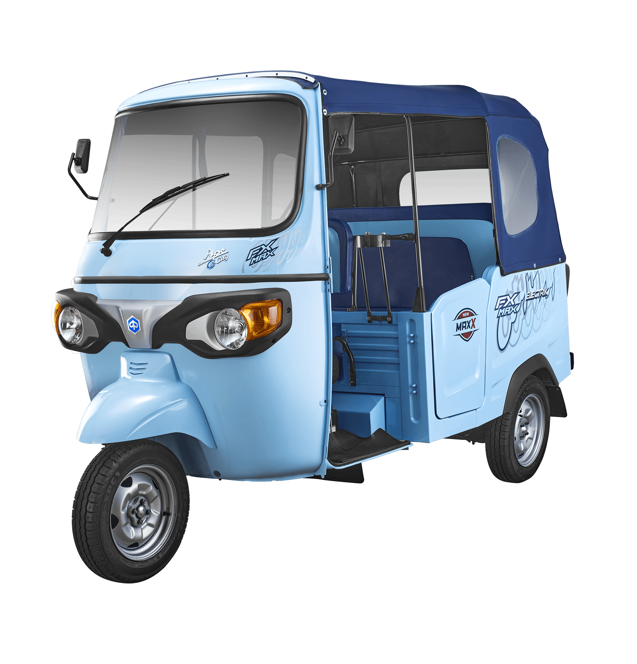 Piaggio Ape E-City - side profile view