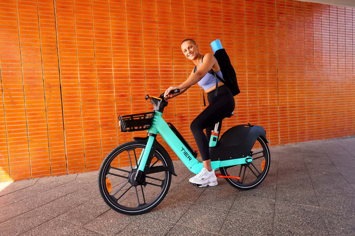 TIER E-bike 3 - side profile view
